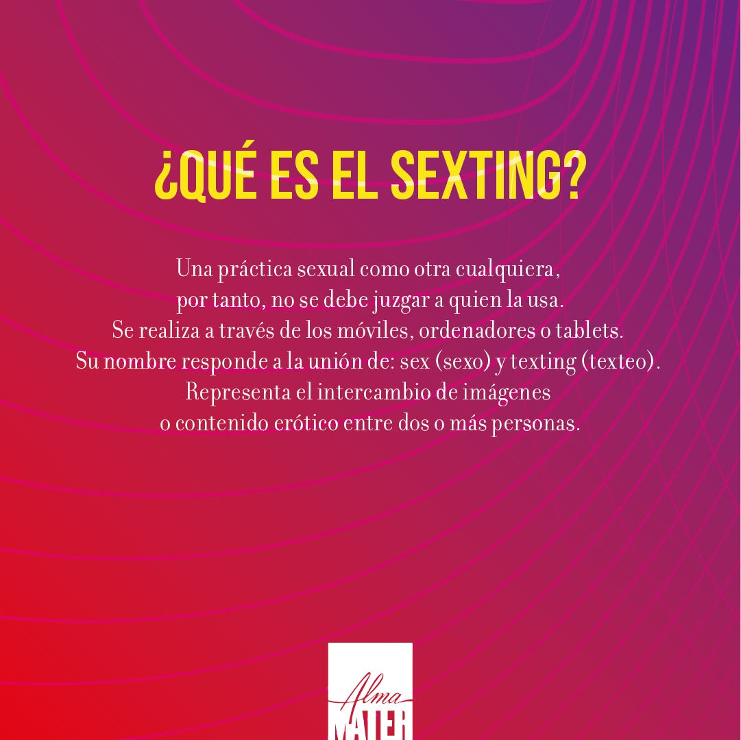 Sexting, ¿de ángeles o demonios?. Ni de unos ni de otros. Es una práctica…  | by Redacción Alma Mater | Revista Alma Mater | Medium