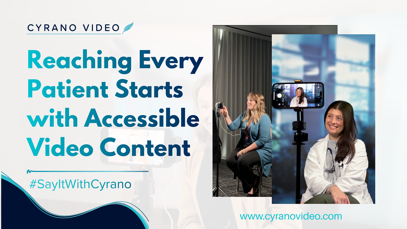 Why Every Healthcare Organization Should Prioritize Video Accessibility Tools