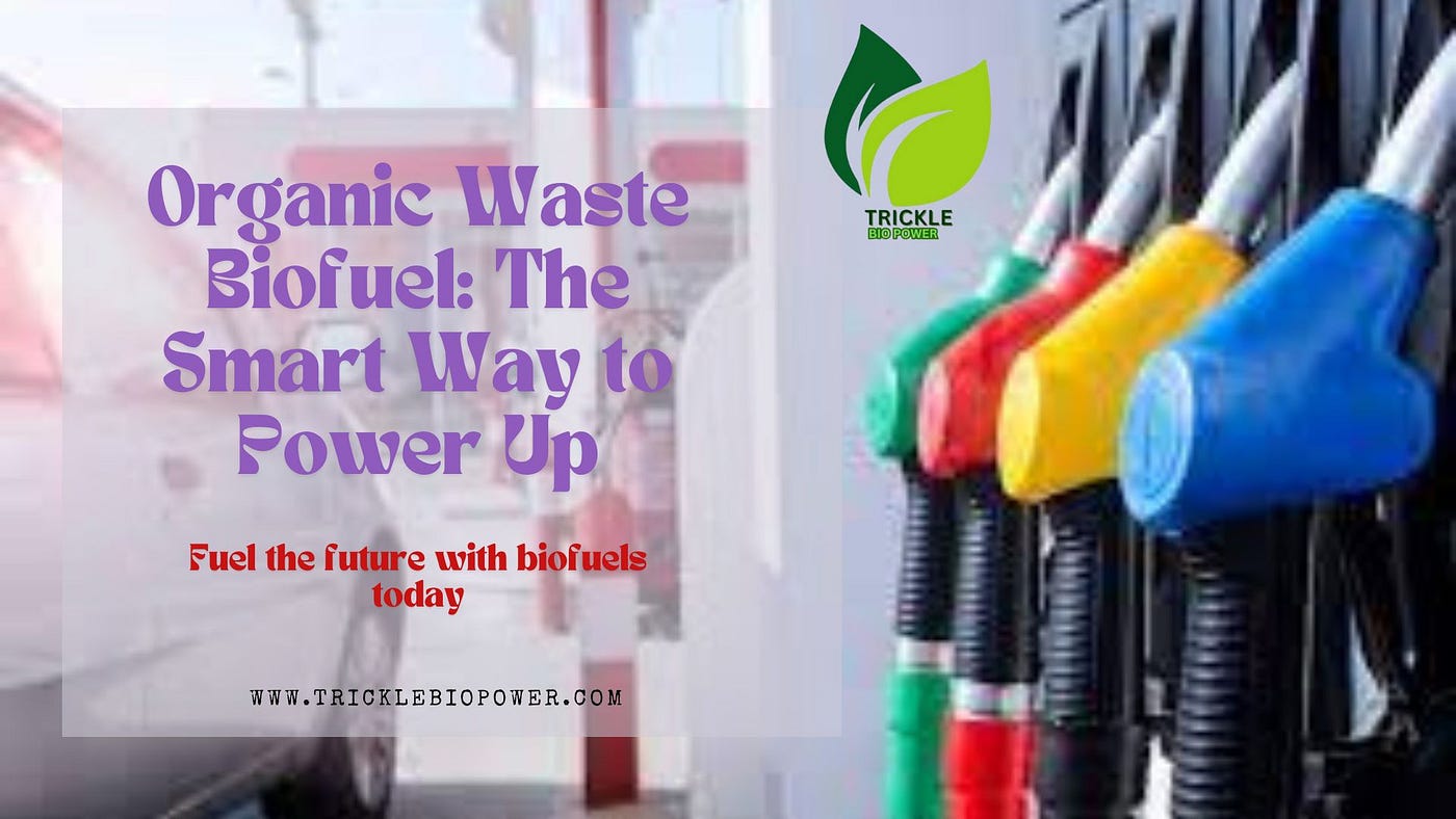 Organic Waste Biofuel: Turning Trash into Treasure!