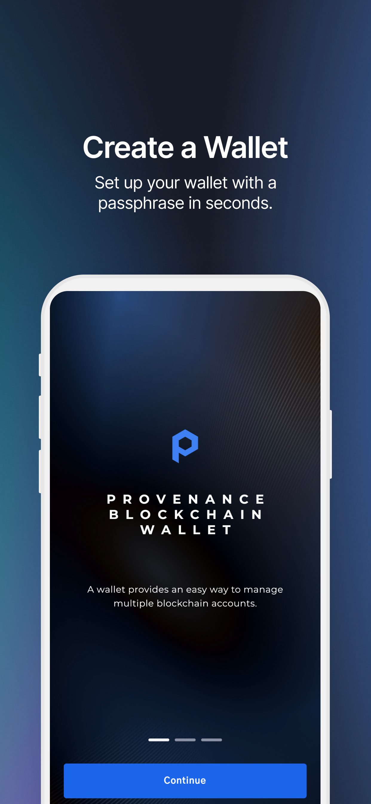 Provenance Blockchain Wallet. Now available on iOS and Android | by  Provenance Blockchain Foundation | Provenance Blockchain | Medium
