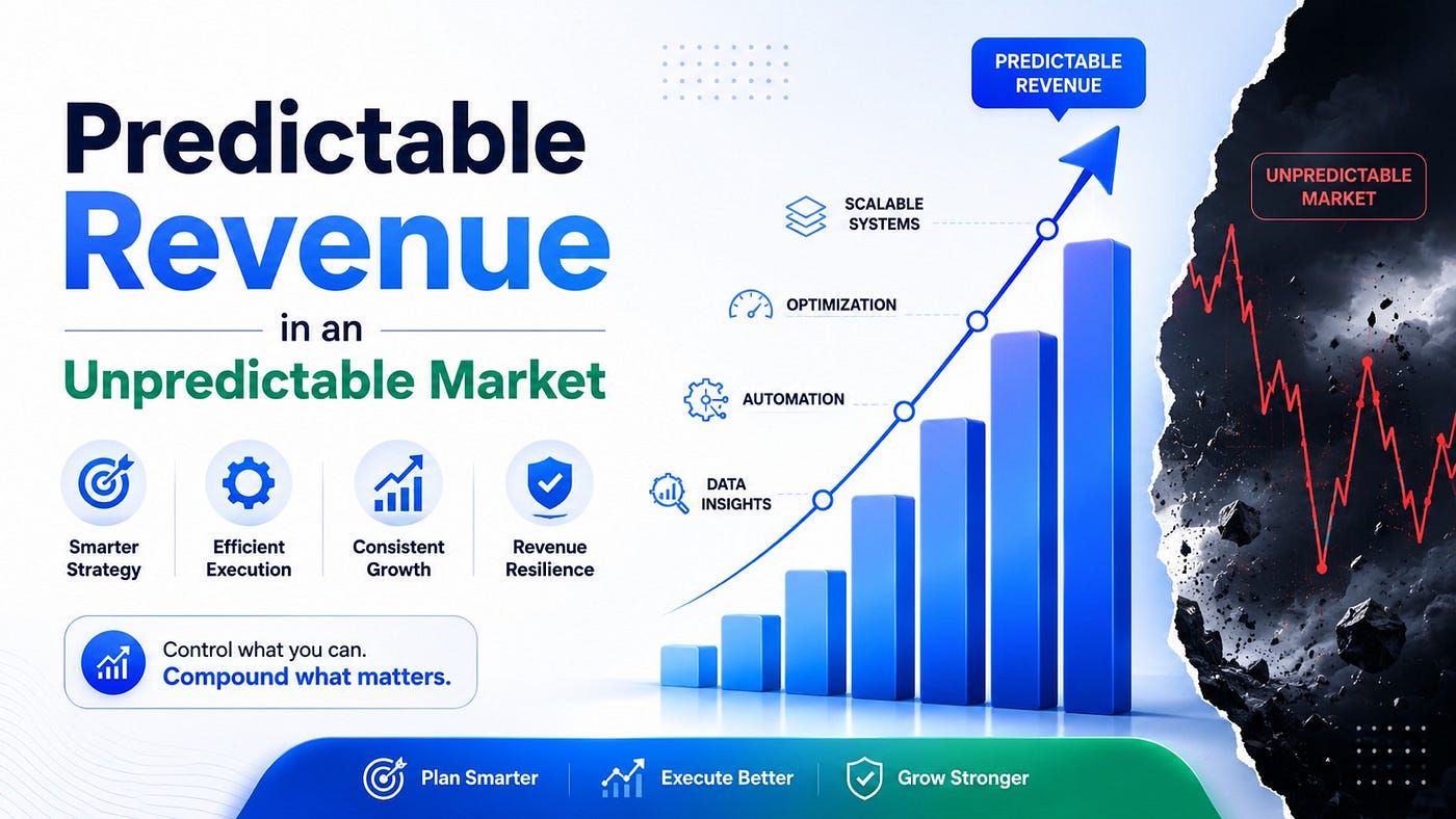 Predictable Revenue in Unpredictable Markets: How AI Automation Is Helping Businesses Build…