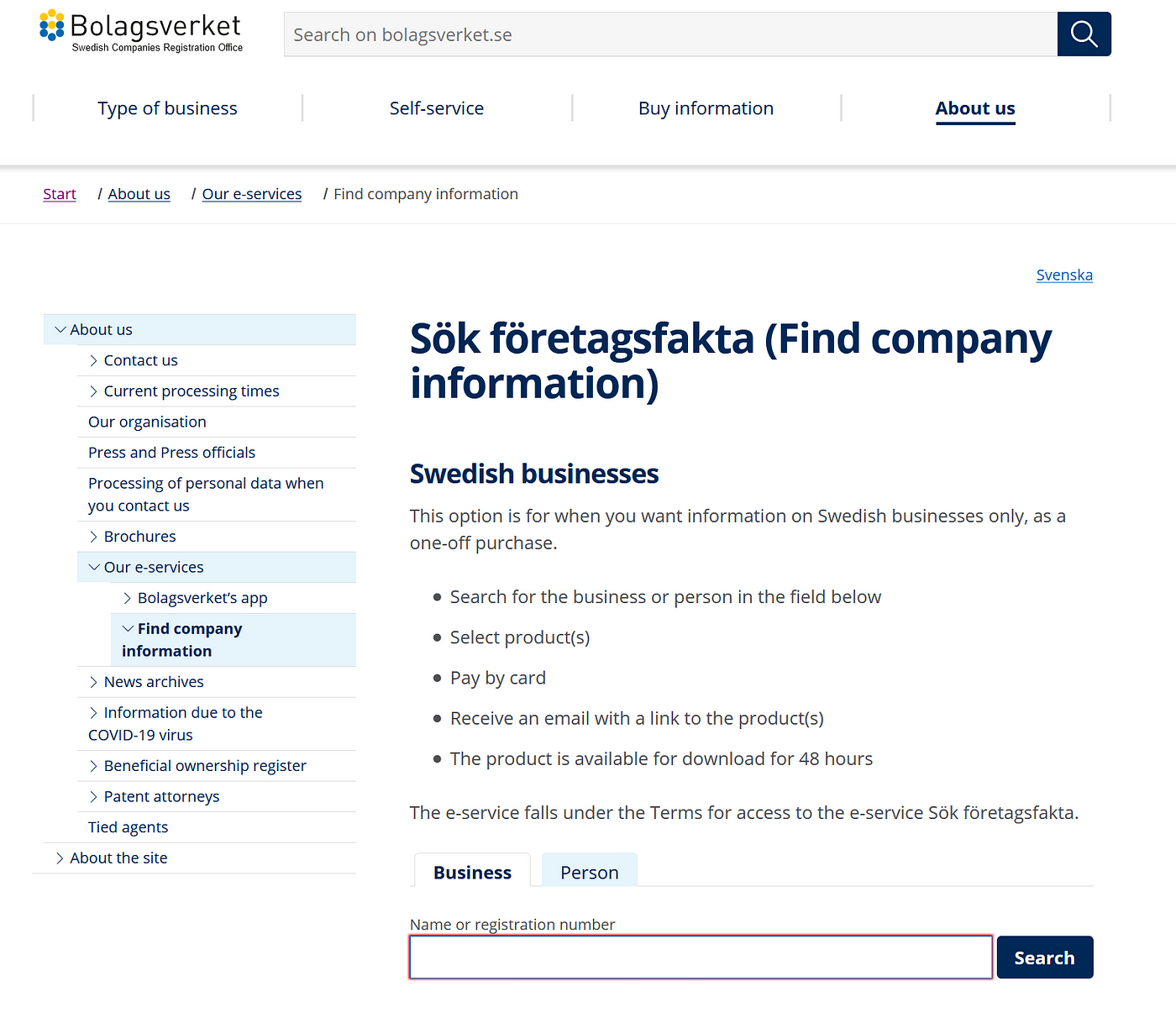 Swedish companies API: Meet Business Register of Sweden | by Transparent  Data | Blog Transparent Data ENG | Medium