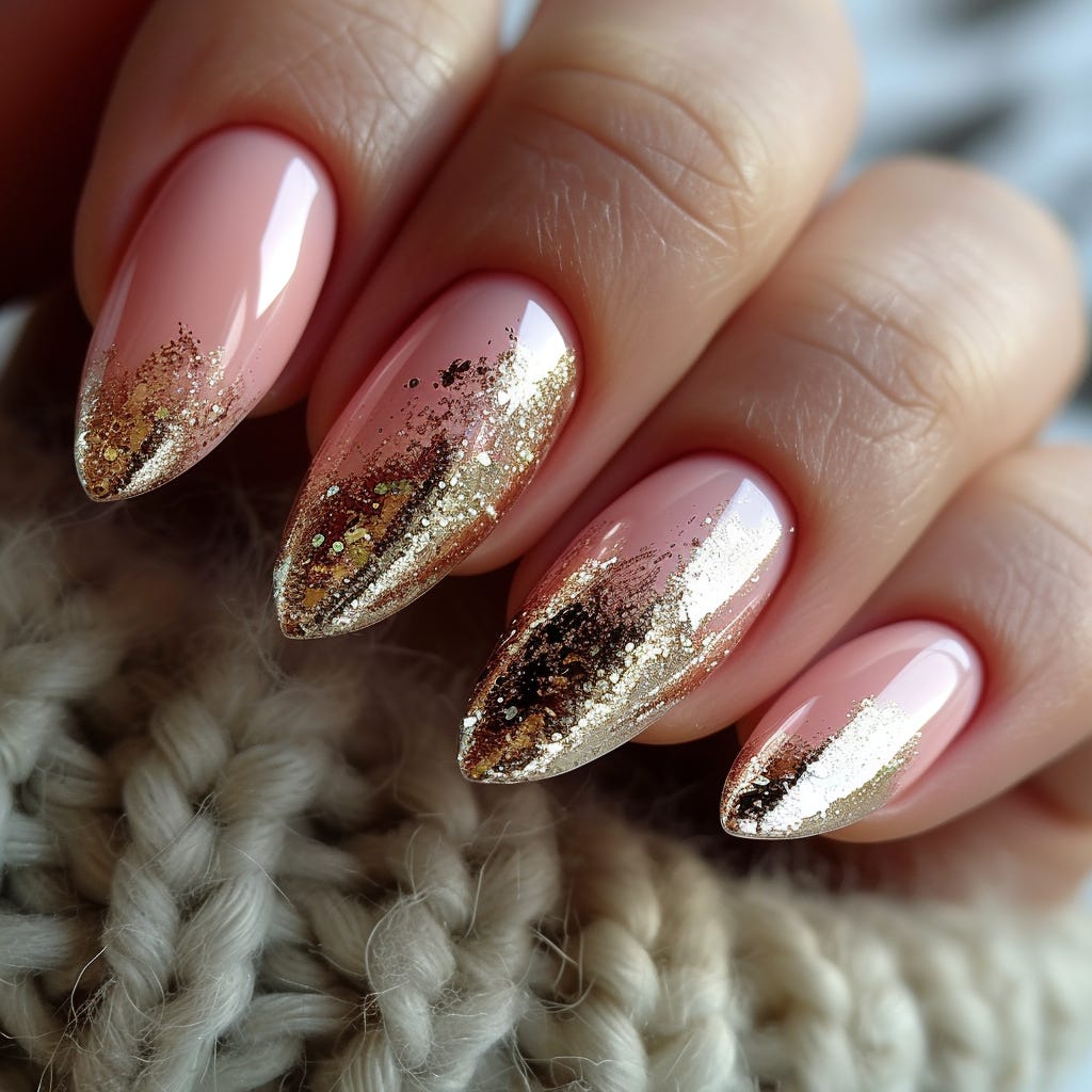 💅 Rose Gold Nails 2024: Unveiling New Go-To Designs of The Year! 💅, by  Nailkicks, Jan, 2024