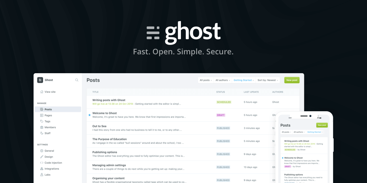 Ghost js hotsell