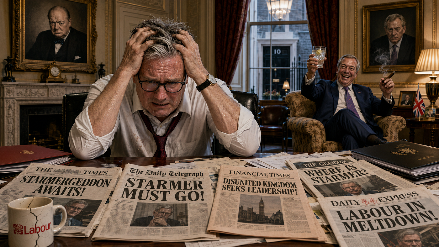 Starmer’s Authority Unravels as Labour Turns Inward