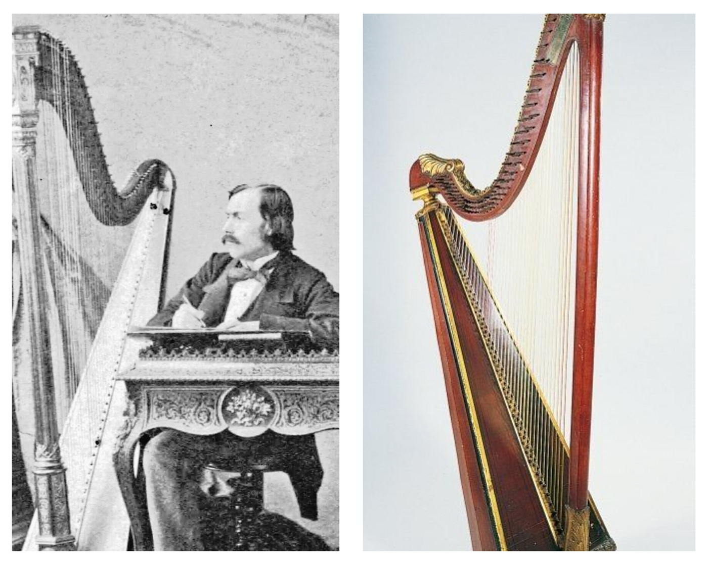 John Thomas, Royal Harpist: 1826–1913. | by Louvain Rees • HelloHistoria |  Medium