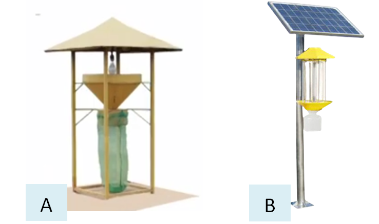 SOLAR INSECT LIGHT TRAP / SOLAR PEST TRAP