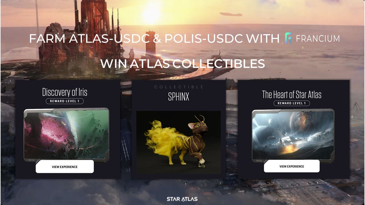 ATLAS/POLIS Pools Now Live on Francium! | by Francium | Medium