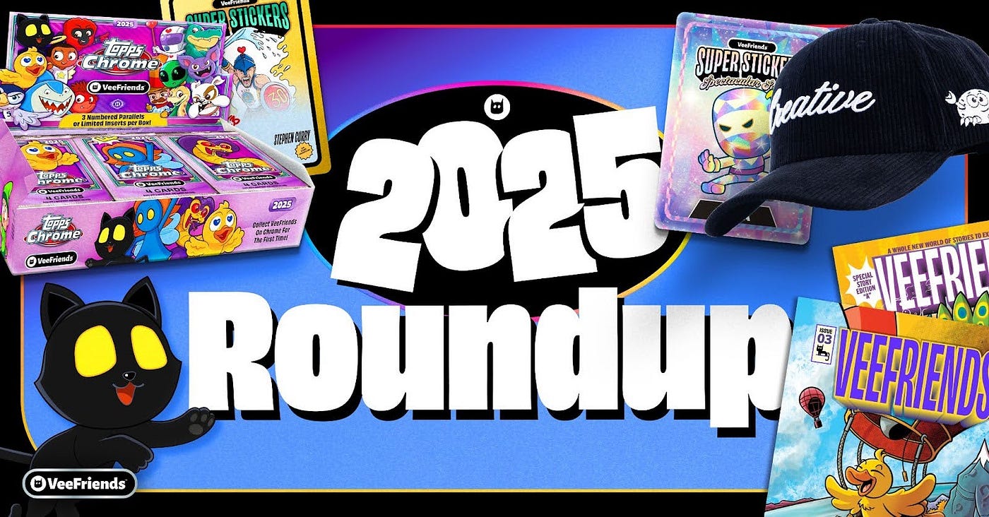 End Of Year Roundup: Recap The Highlights of 2025 With VeeFriends