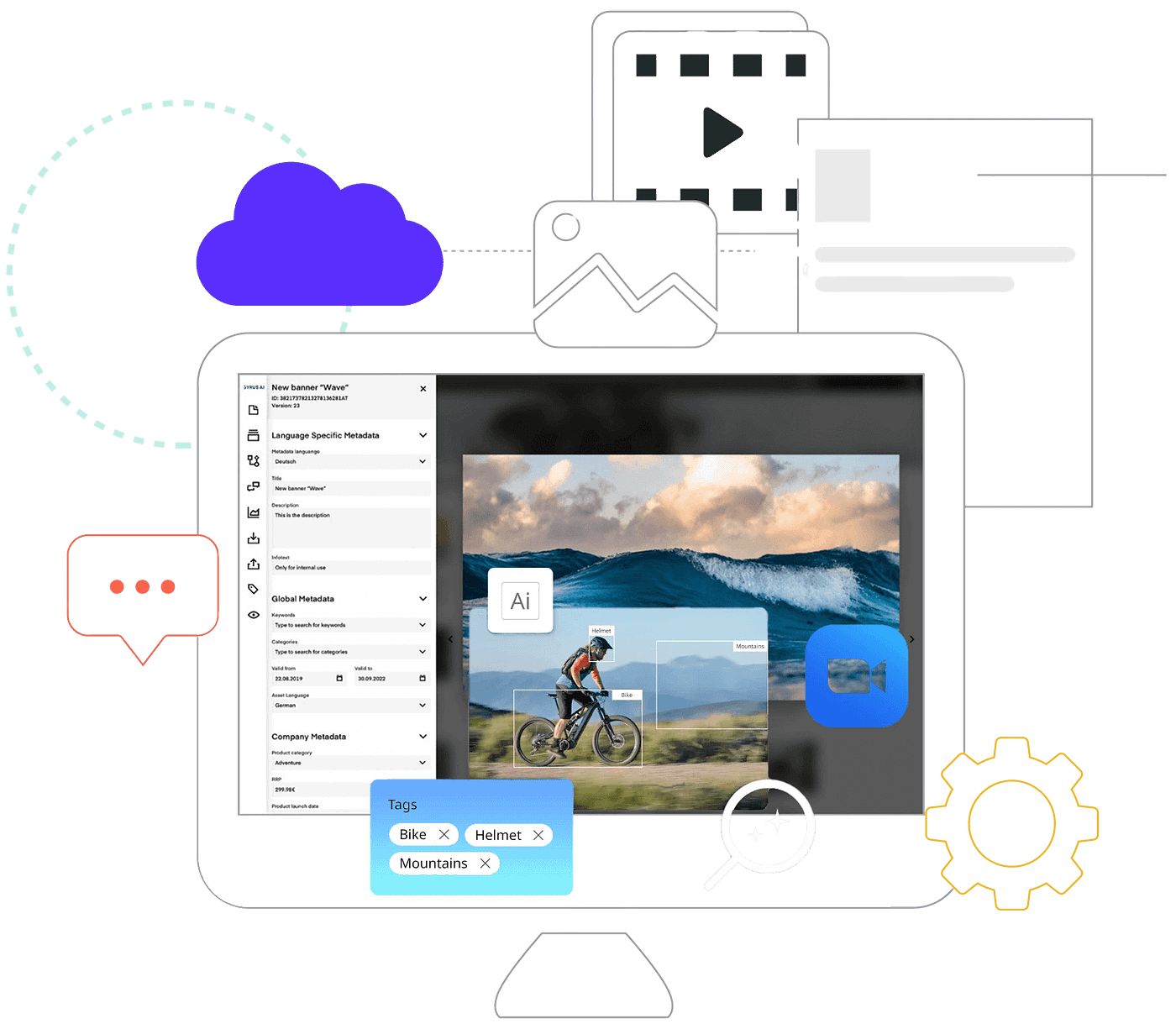 Gyrus AI Powered Intelligent Media Search