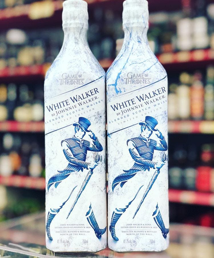 Cheers with White Walker Scotch Whiskey along with Johnnie Walker!! | by  Daru App | Medium