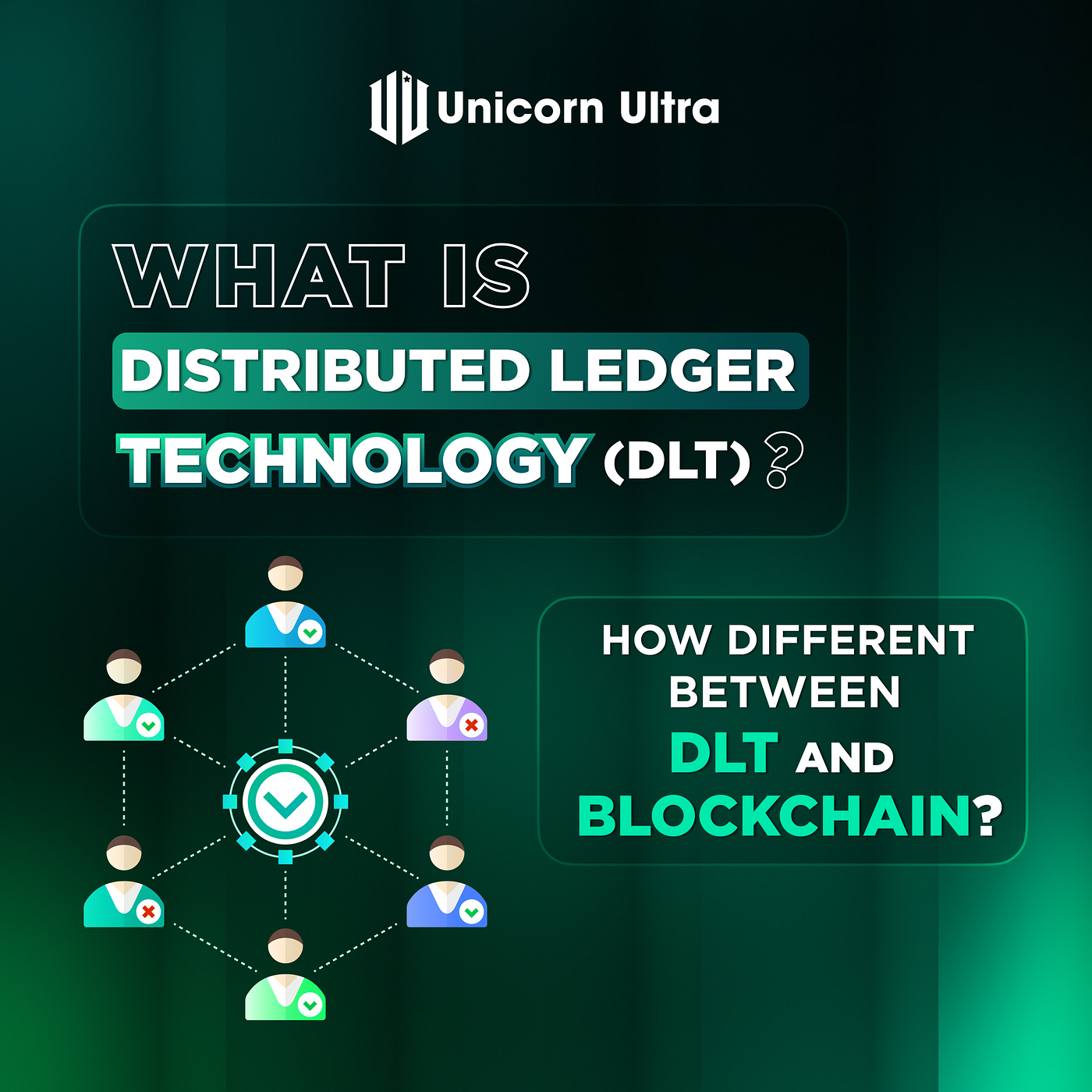 What is Distributed Ledger Technology (DLT)? Everything you need to know  about Distributed Ledger Technology | by Unicorn Ultra | Unicorn Ultra |  Medium