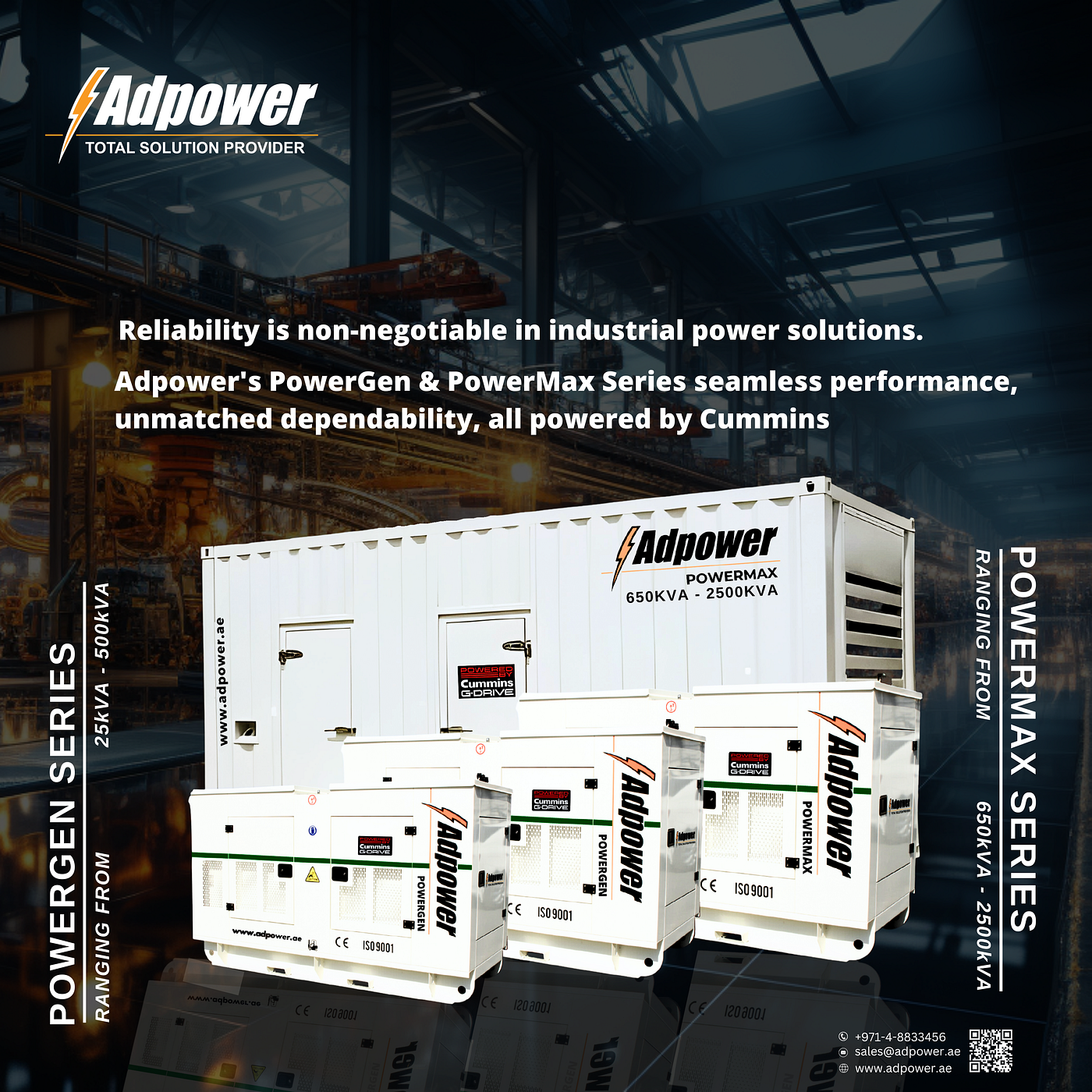 How Diesel Generators Support Industrial Growth and Business Operations