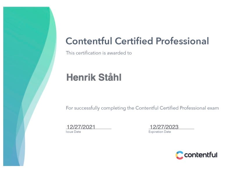 What is the Contentful Certified Professional Exam? | Bootcamp
