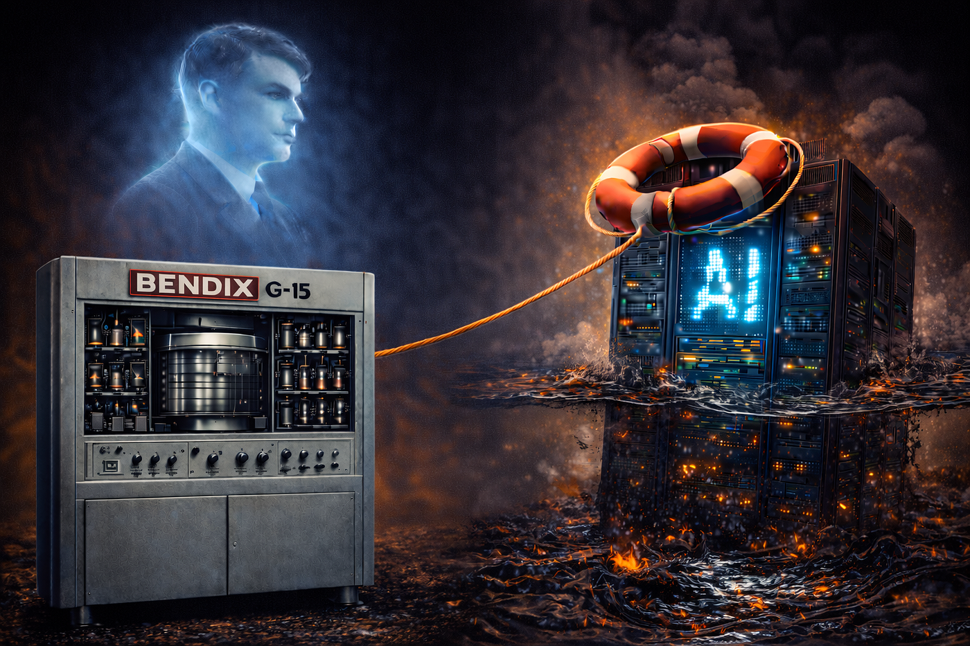 The Ghost of Alan Turing: How a Forgotten 1950s Computer Can Save AI