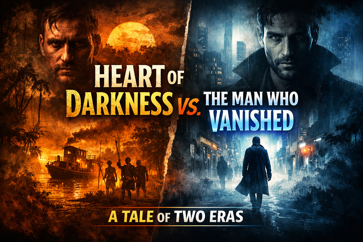 The Man Who Vanished Vs Heart of Darkness