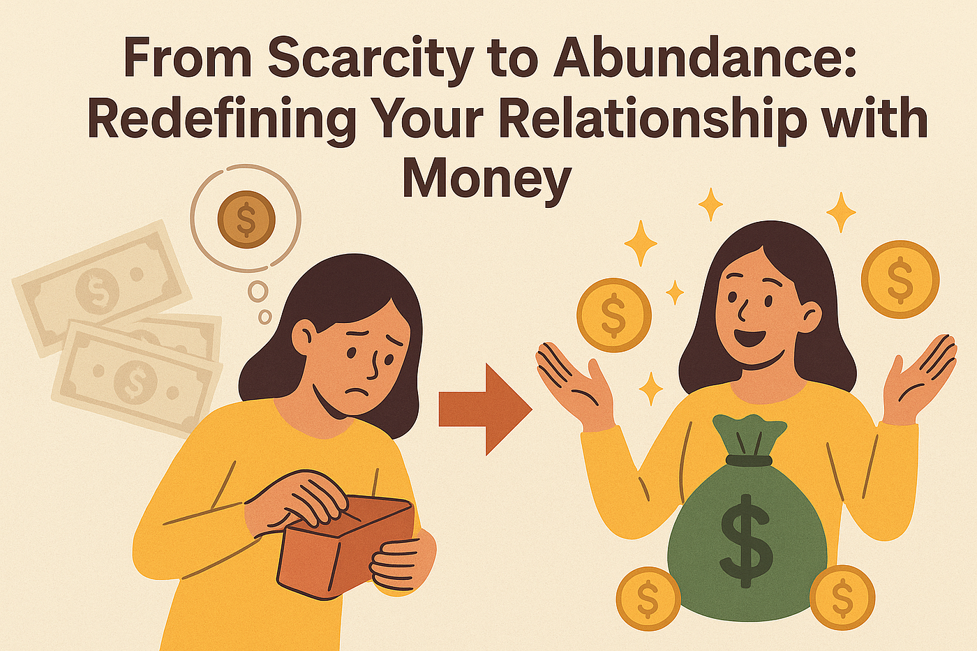 From Scarcity to Abundance: Redefining Your Relationship with Money | by Money  Mindset | Medium