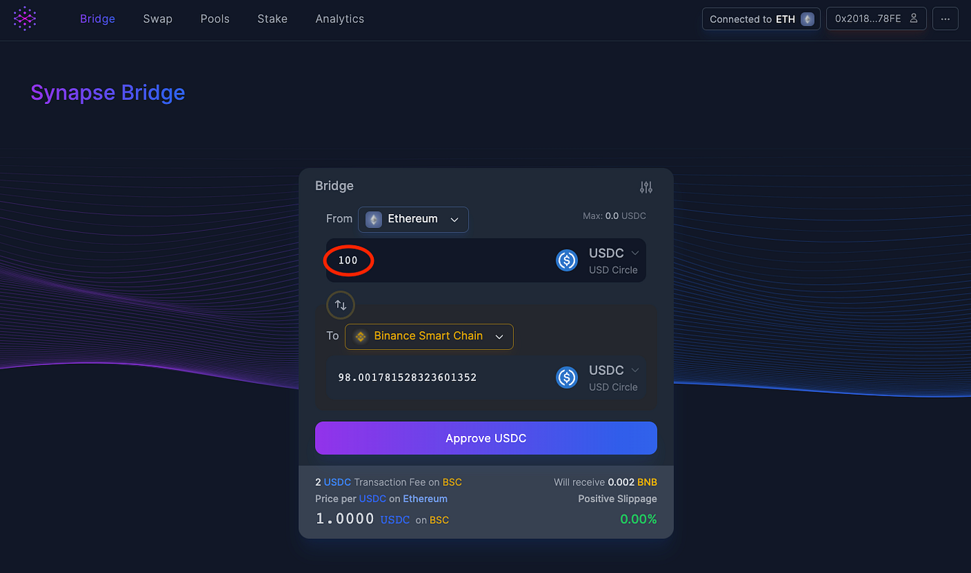 BASIC GUIDE ON HOW TO BRIDGE FROM ETH NETWORK TO BNB NETWORK | by pnixon |  FODL | Medium