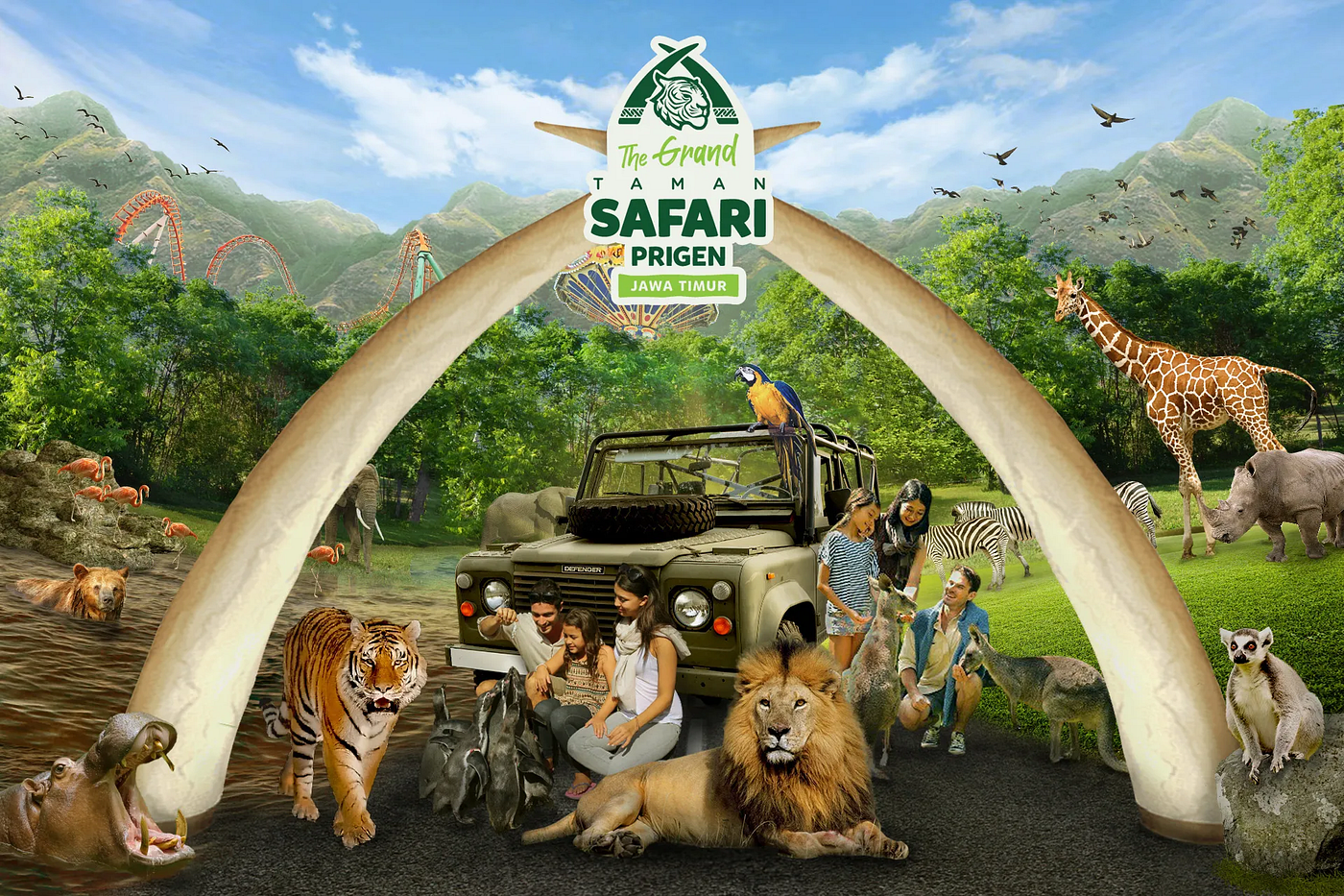 Membaca Tanda di Taman Safari Prigen: Ketika Alam, Hewan, dan Visual Berbicara