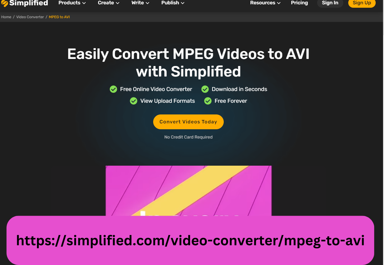 Simplified: Simplify Your Video Conversion Process — Easily Convert MPEG  Videos to AVI | by Mpeg To Avi Converter | Dec, 2023 | Medium