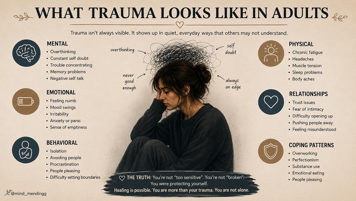 When the Past Shows Up Quietly: Childhood Trauma in Adults