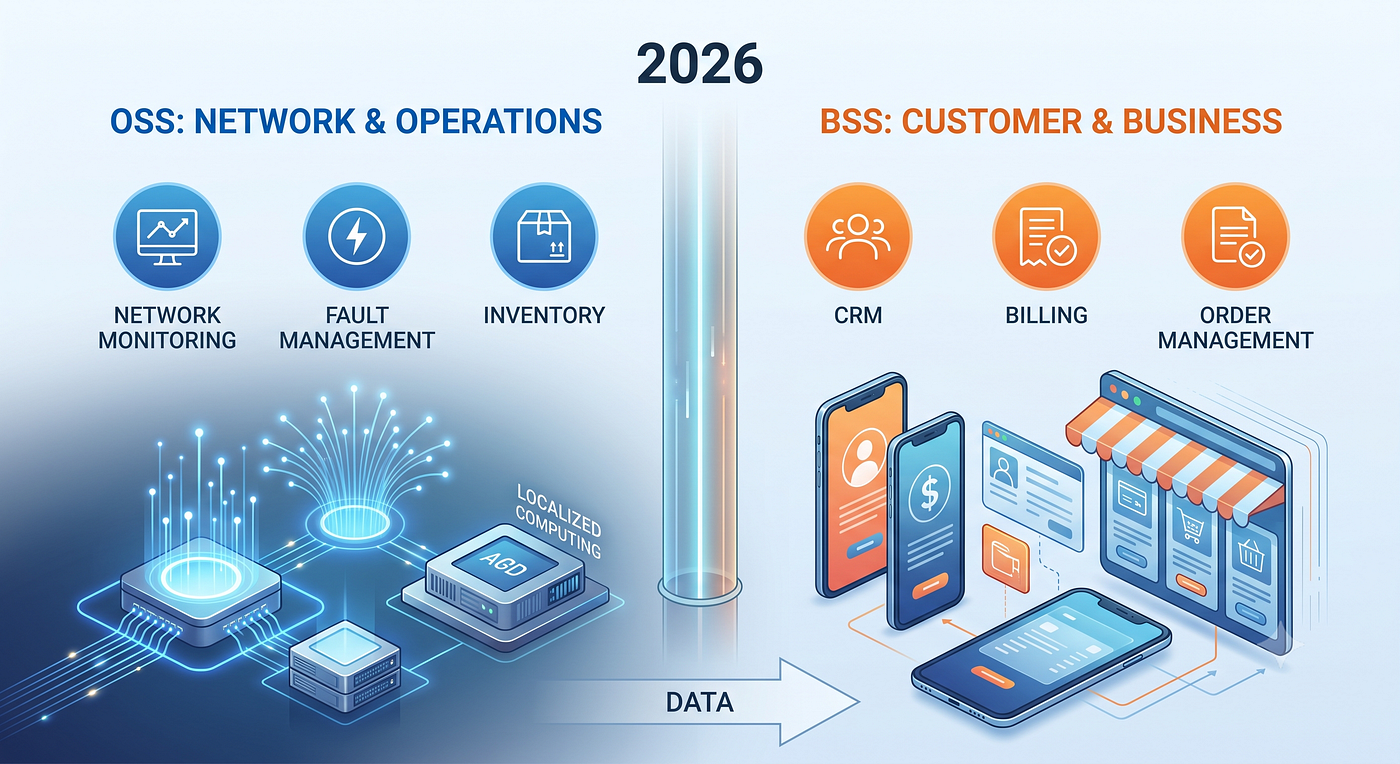 What are OSS and BSS? Telecom Systems Explained (2026 Complete Guide)