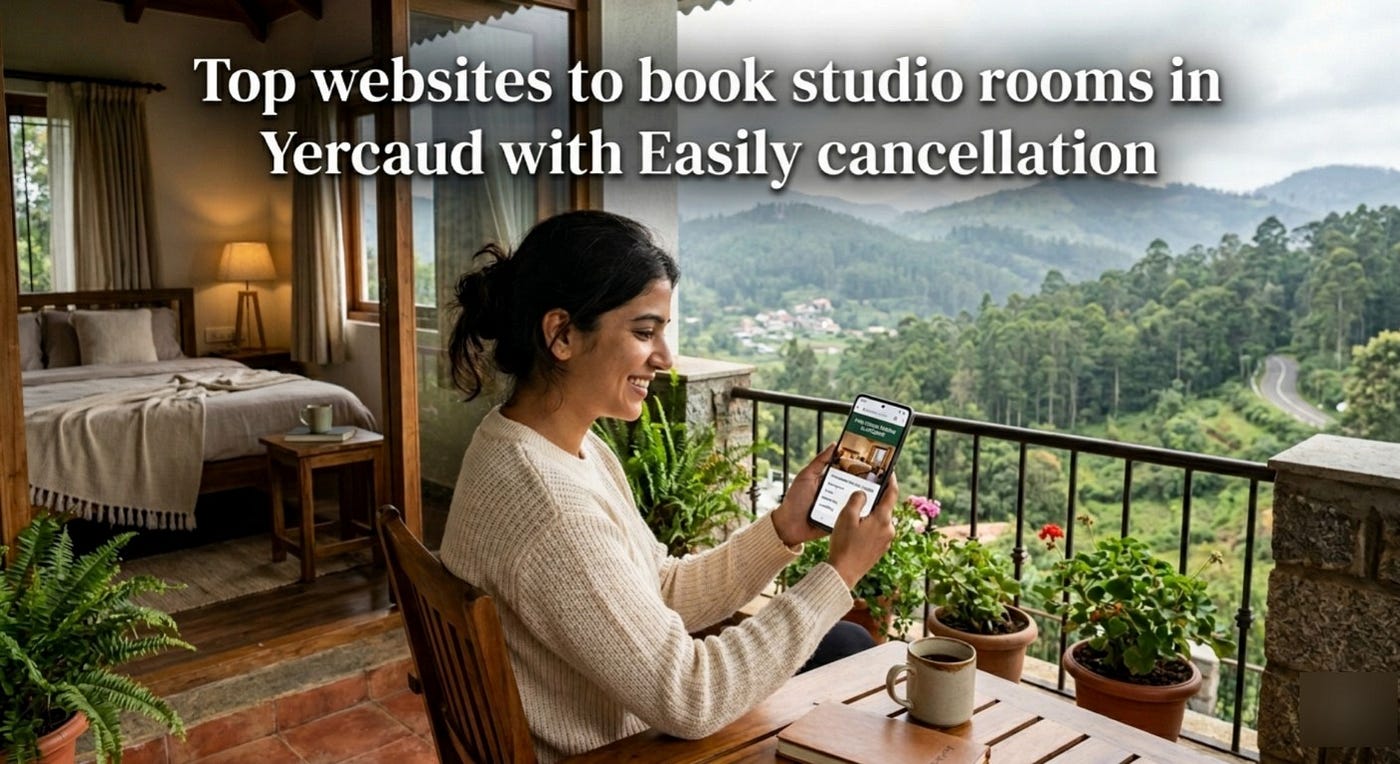 Top Websites to Book Studio Rooms in Yercaud with Easily Cancellation