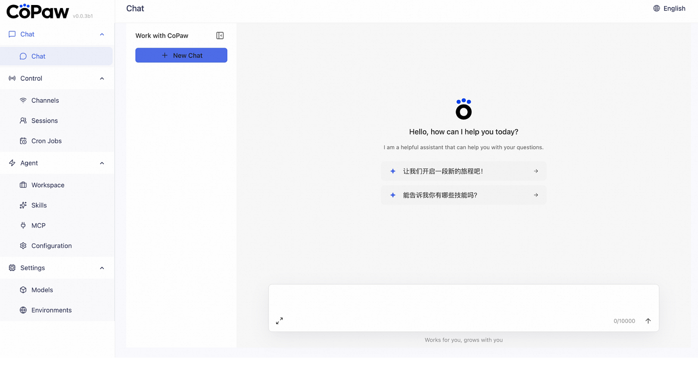 CoPaw Open Source Release: A Local-First Personal AI Agent with Skills, Memory, and Multi-Channel…
