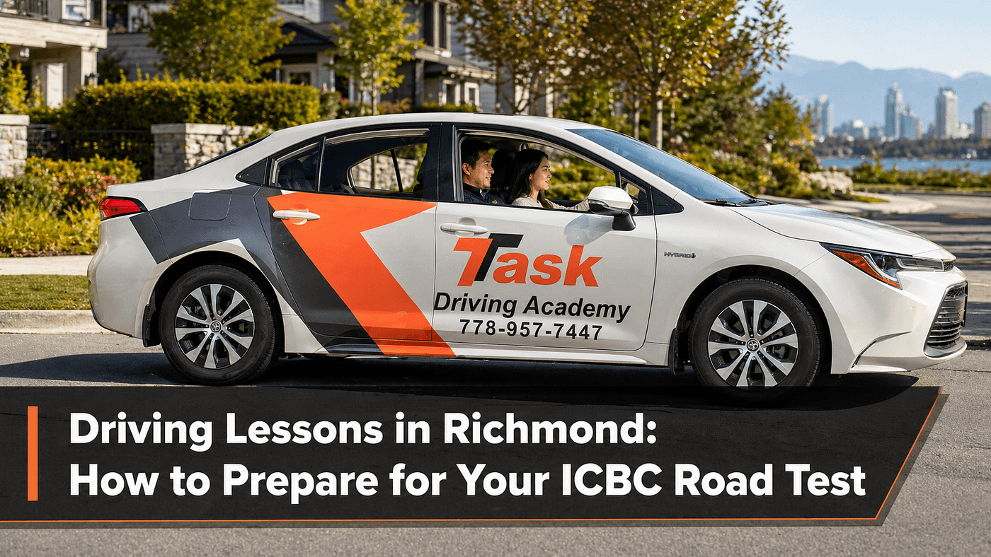 Driving Lessons in Richmond: How to Prepare for Your ICBC Road Test