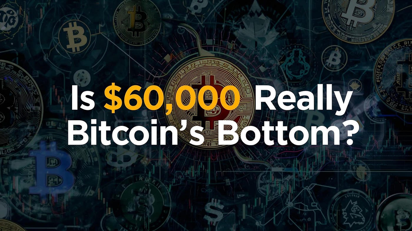 Is $60,000 Really Bitcoin’s Bottom? Here’s What the Data Is Telling Me