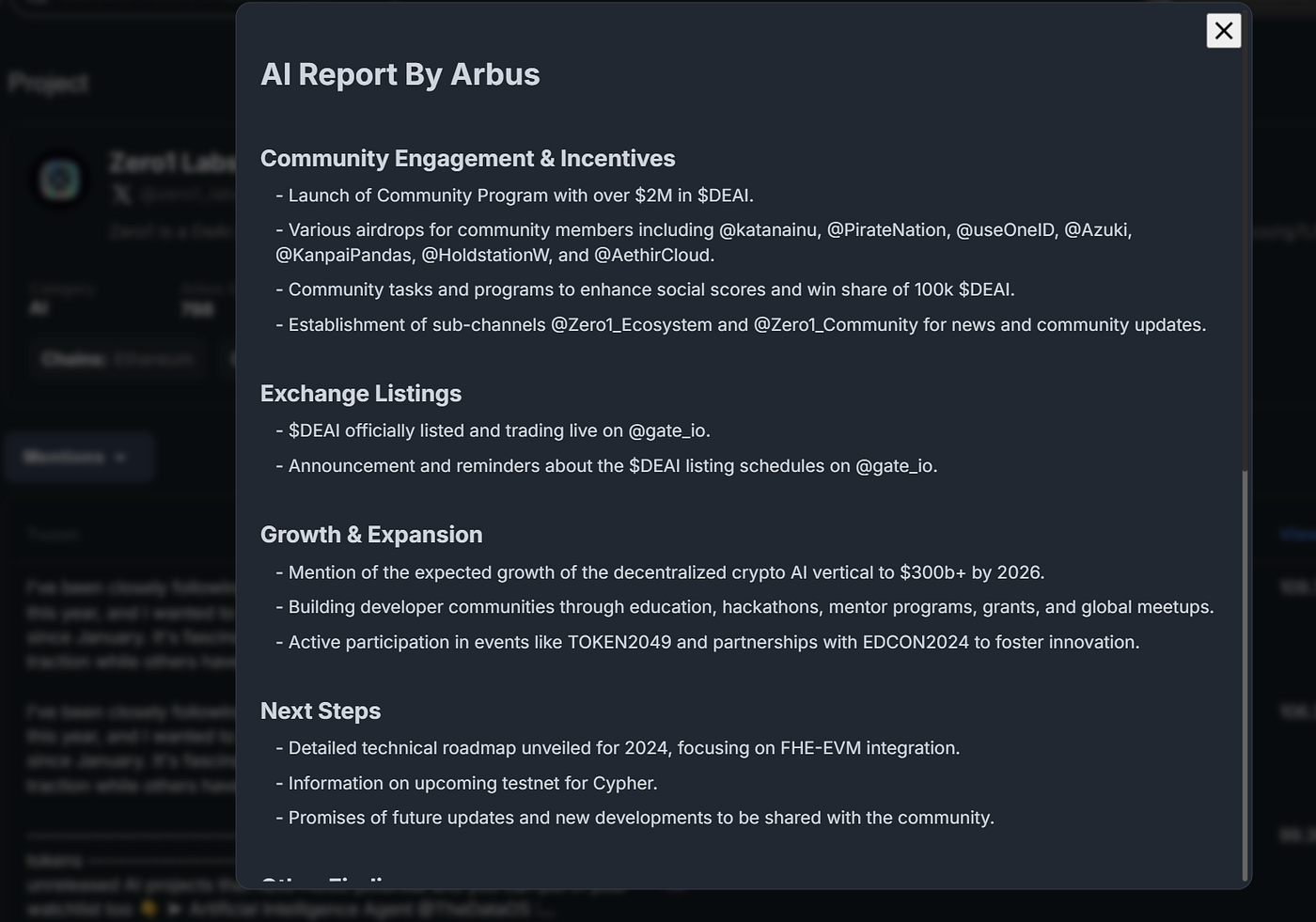 Exclusive Partnership & Campaign — Arbus & Zero1 Labs | by Arbus | Medium