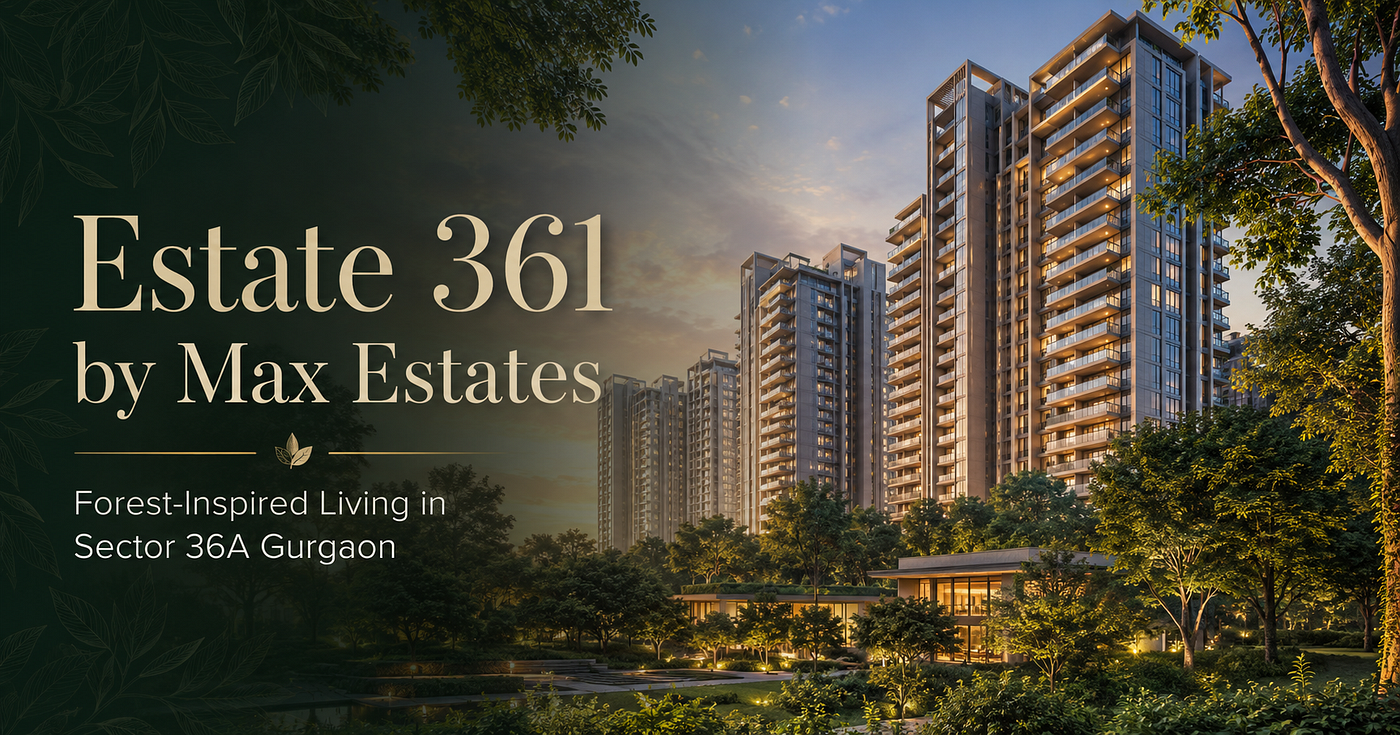 Estate 361 by Max Estates: Forest-Inspired Luxury Living in Sector 36A Gurgaon