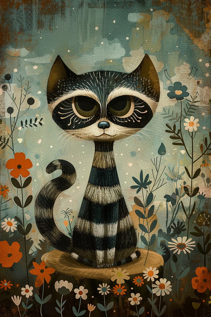 Midjourney Explorations — A World of Cats | by PromptDervish | Towards AI