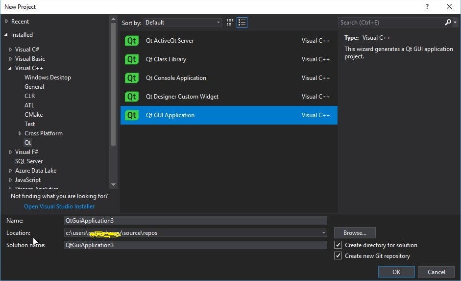 Qt VS Tools for Visual Studio 2022