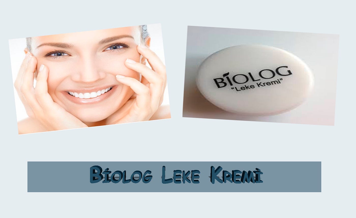 Biolog Leke Kremi. Biolog leke kremi papatya, jojoba yağı… | by Cilt Bakım  Ürünleri | Medium