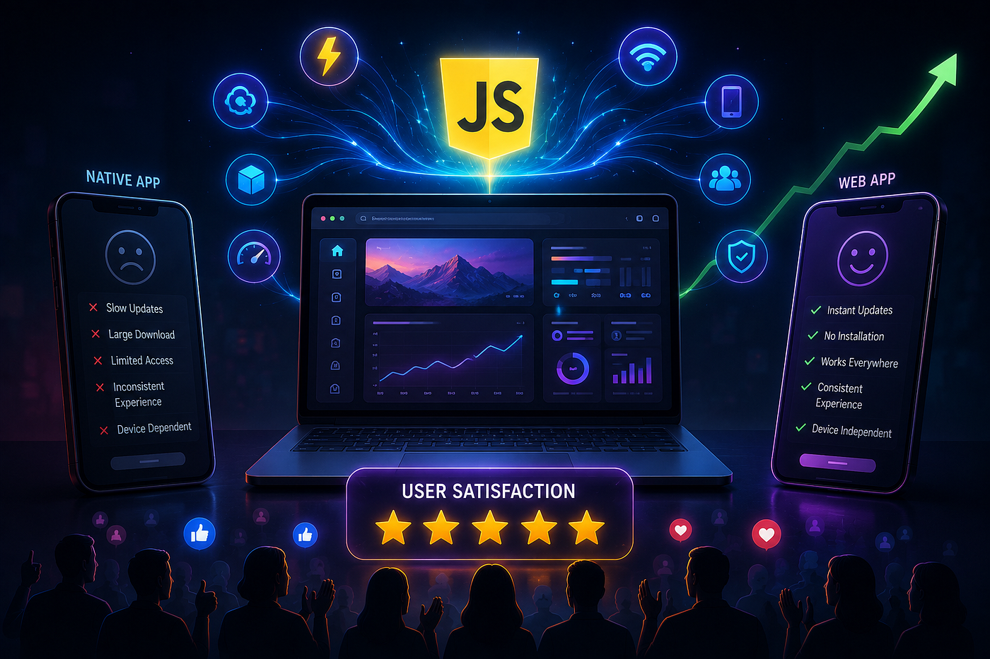 8 JavaScript Features That Made My Web App Beat Native Apps in User Satisfaction Scores