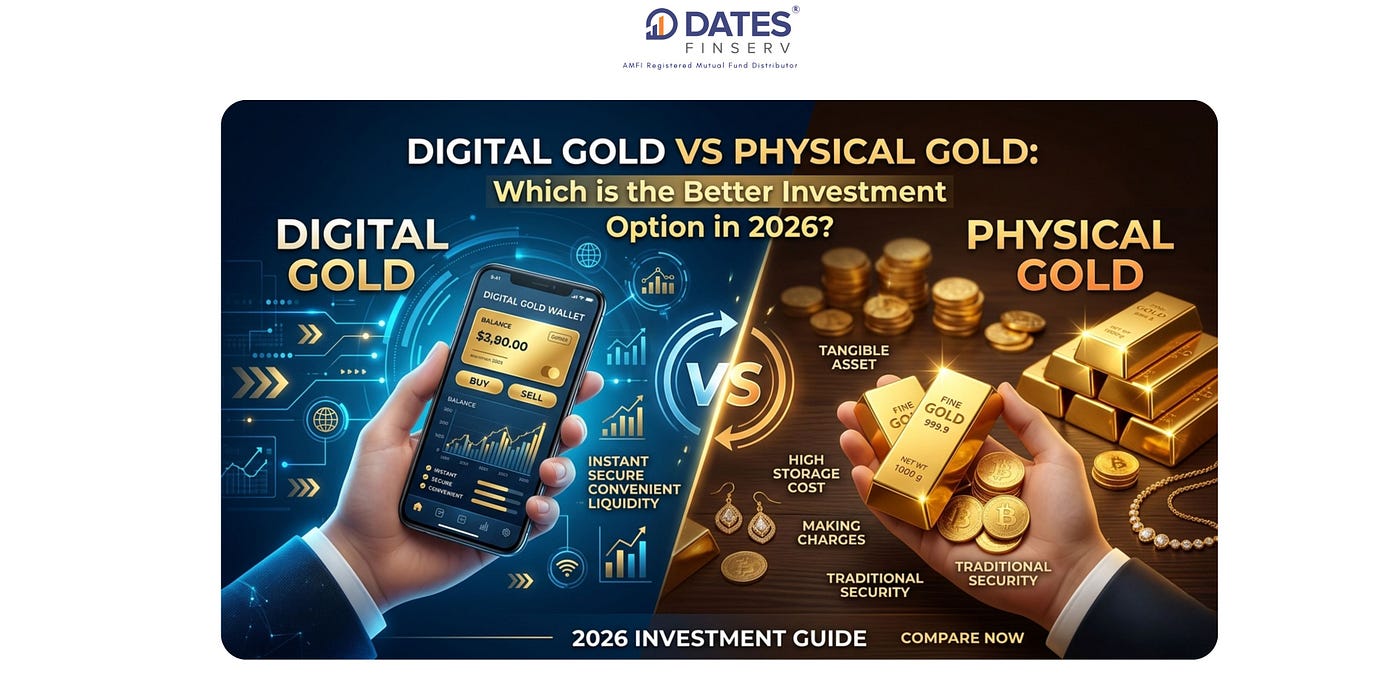 Digital Gold vs Physical Gold: Which is the Better Investment Option in 2026?
