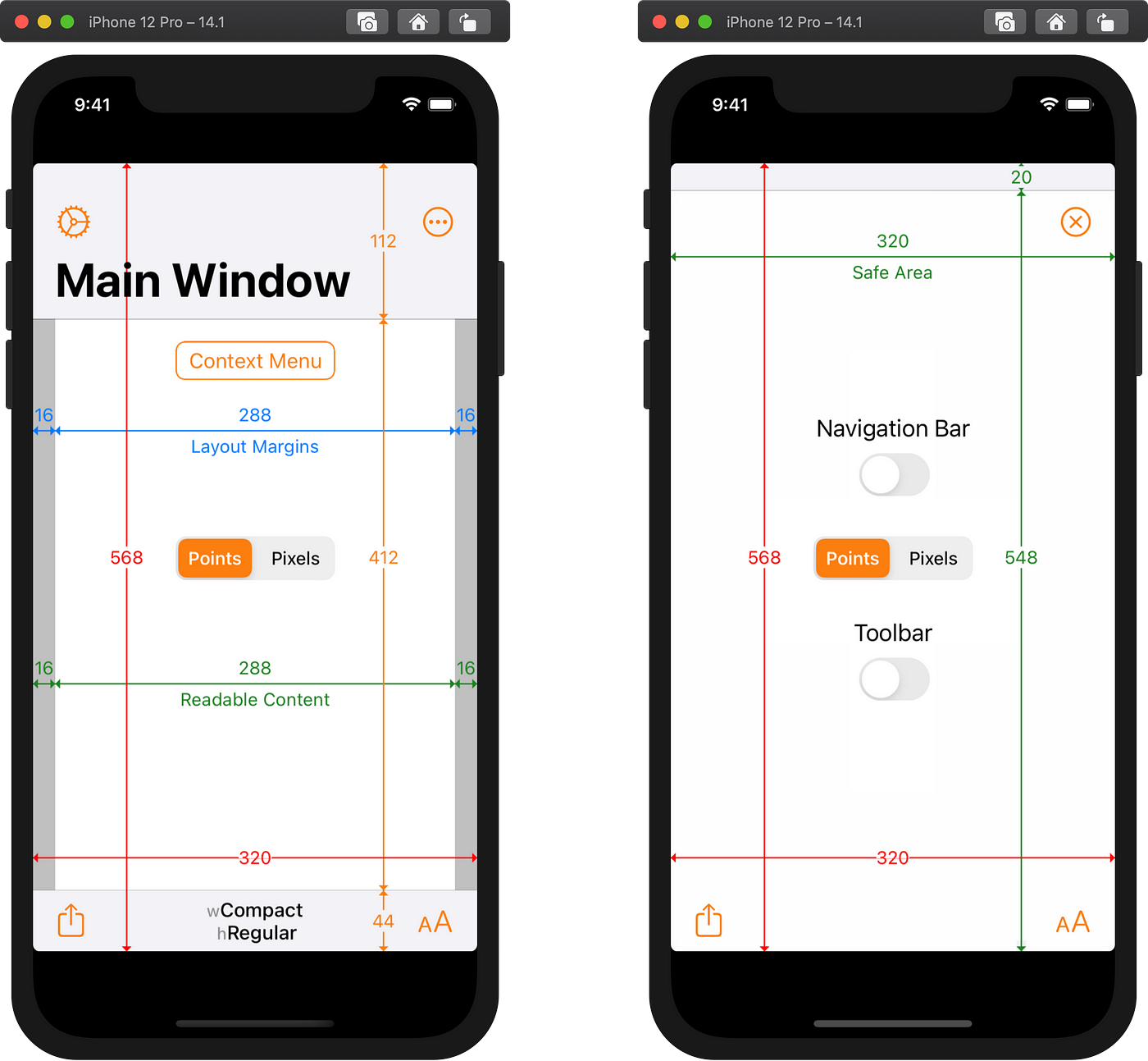How iOS Apps Adapt to the various iPhone 12 Screen Sizes | by Geoff  Hackworth | Medium