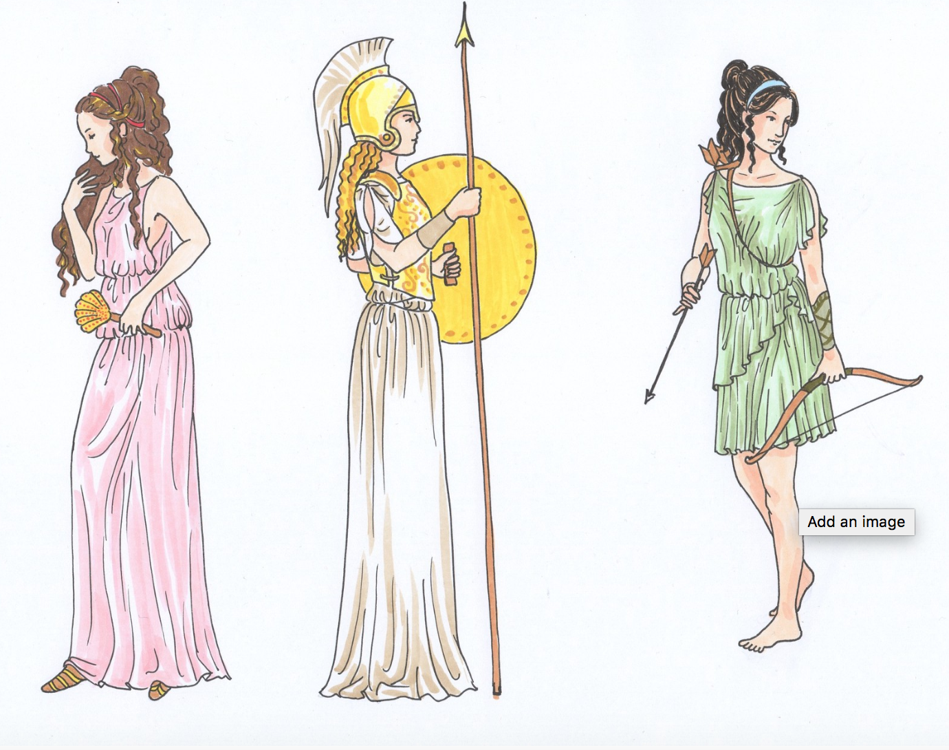 greek goddesses artemis