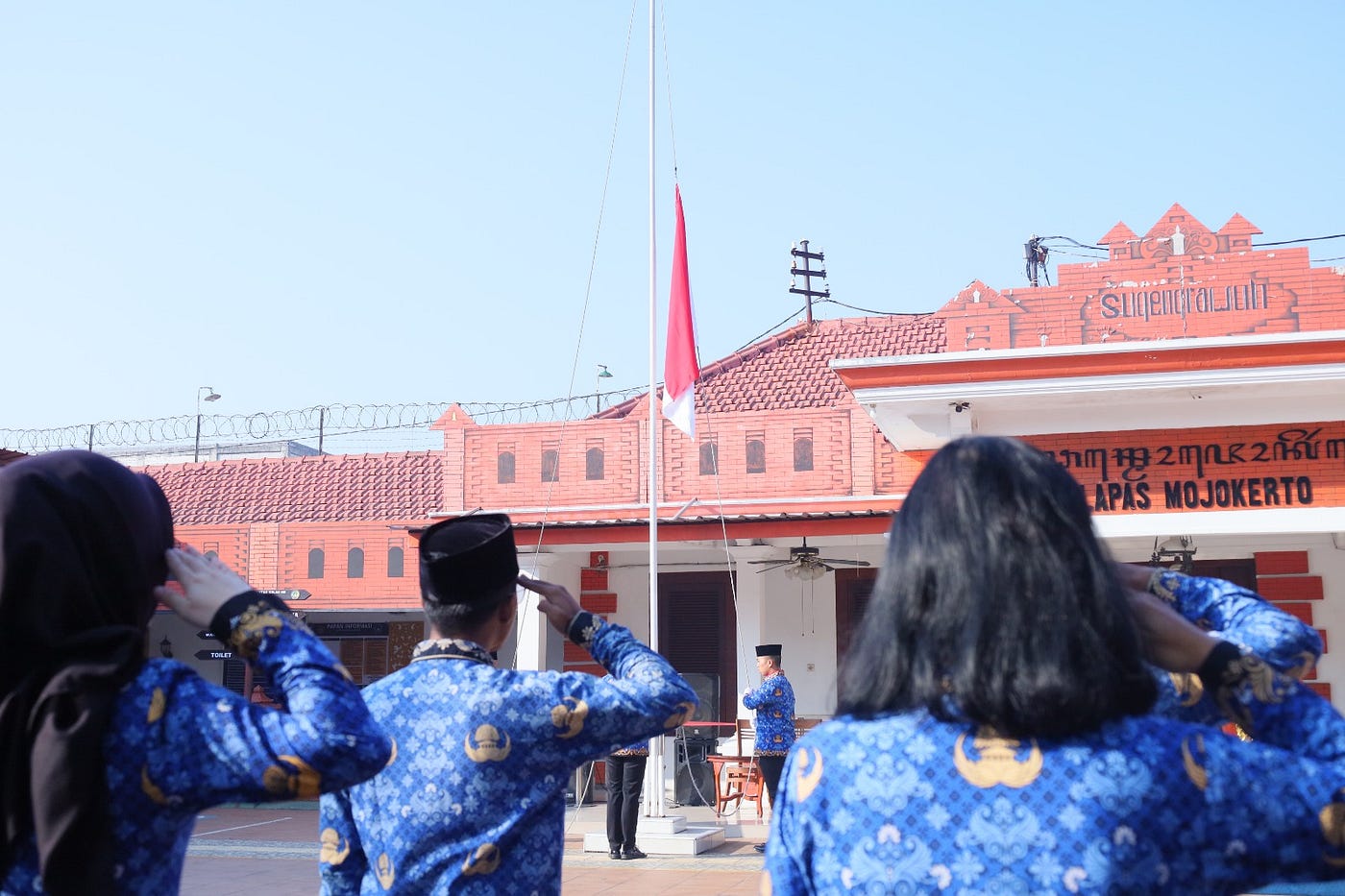 Hari Kesadaran Nasional, Lapas Mojokerto Teguhkan Komitmen Pelayanan dan Integritas