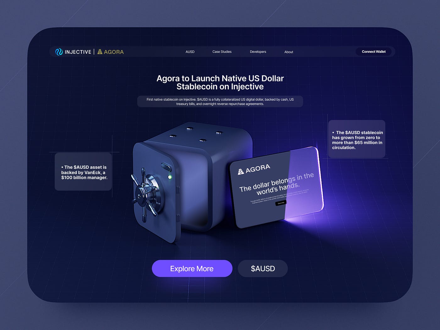 Agora Brings AUSD Stablecoin to Injective