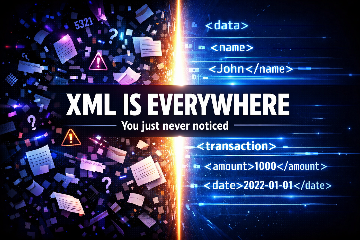 XML Is Everywhere — You Just Never Noticed It