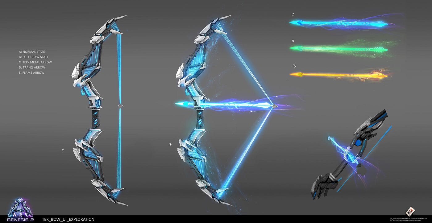 The high-tech bow and arrow, ARK: Genesis Part 2 | by DodoZone | Medium