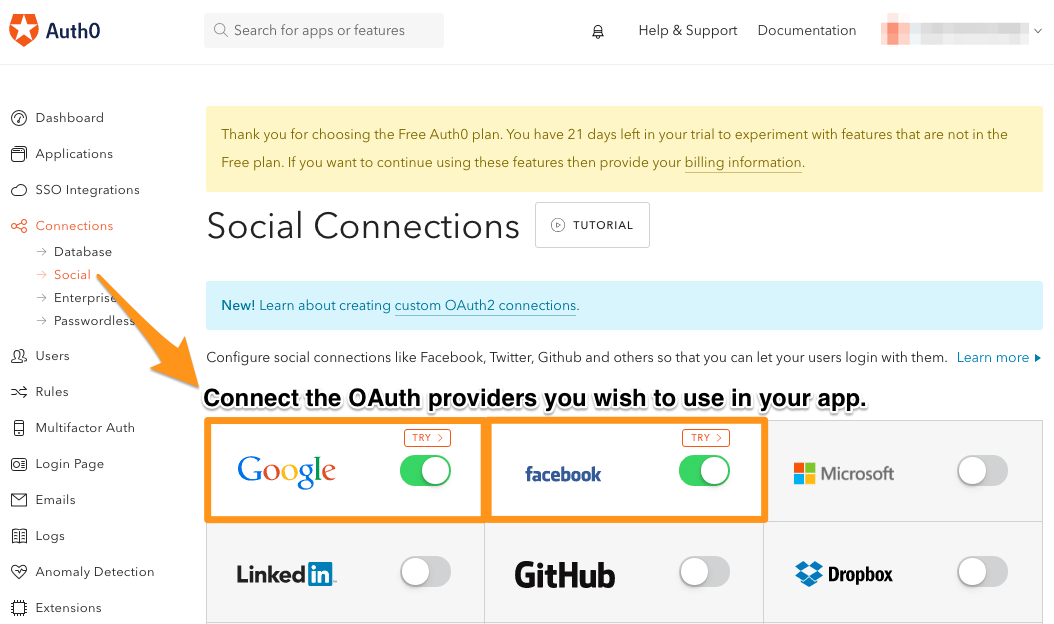 New Feature - Social Login for Facebook, Google, Twitter & More