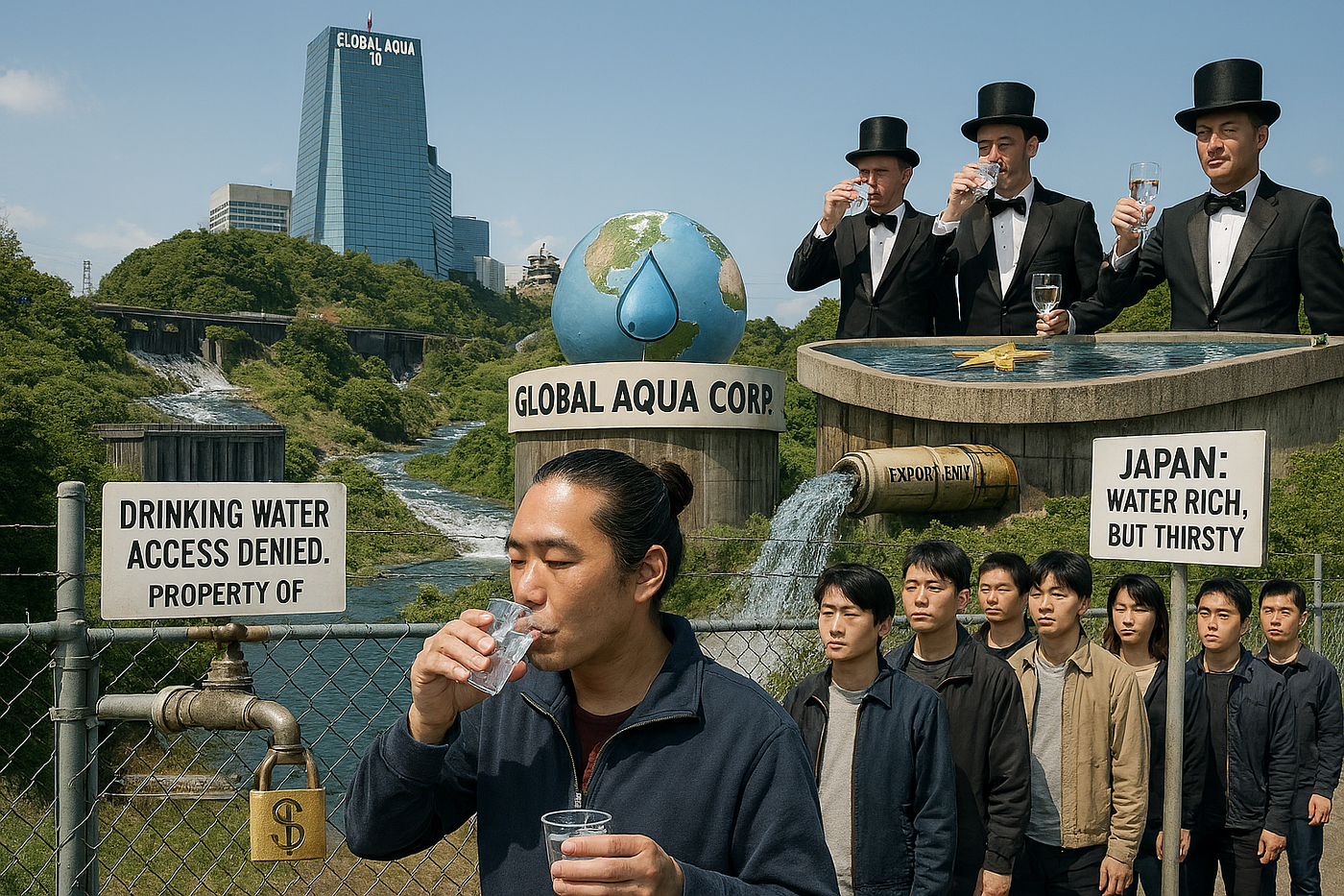 🇯🇵The Land of Flowing Springs… and Locked Faucets