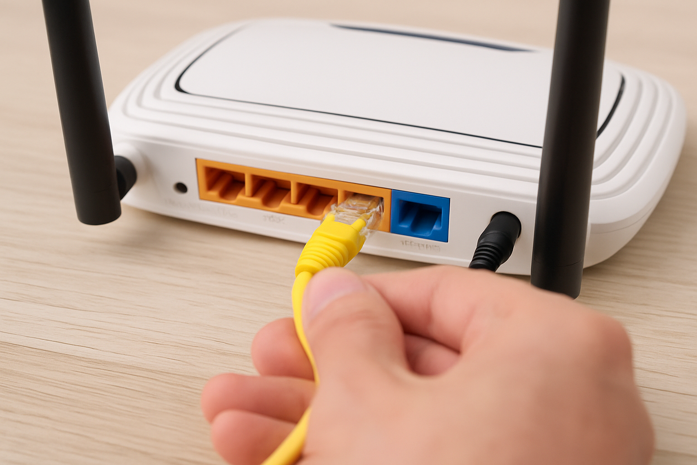 How to Connect Ethernet Cable to Wireless Router Without Any Errors