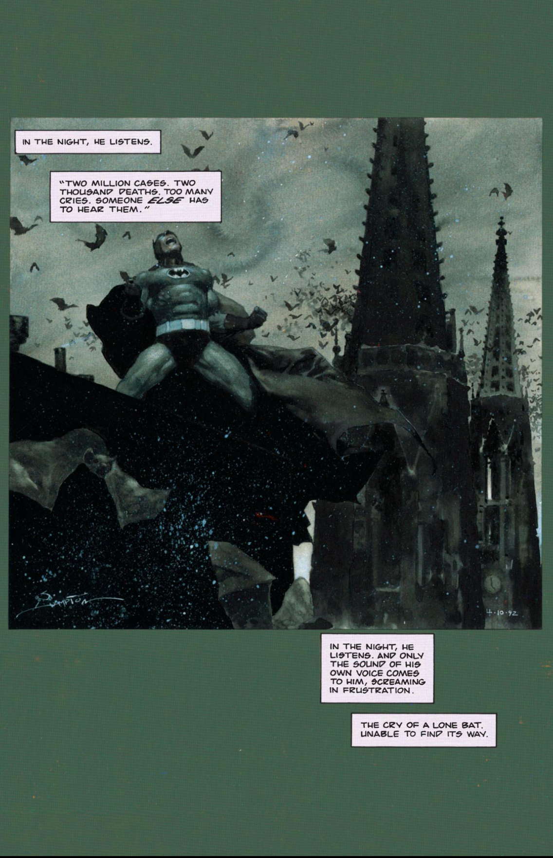 Night Cries: how Batman's darkest tale epitomizes his character | by  Stephen White II | Medium