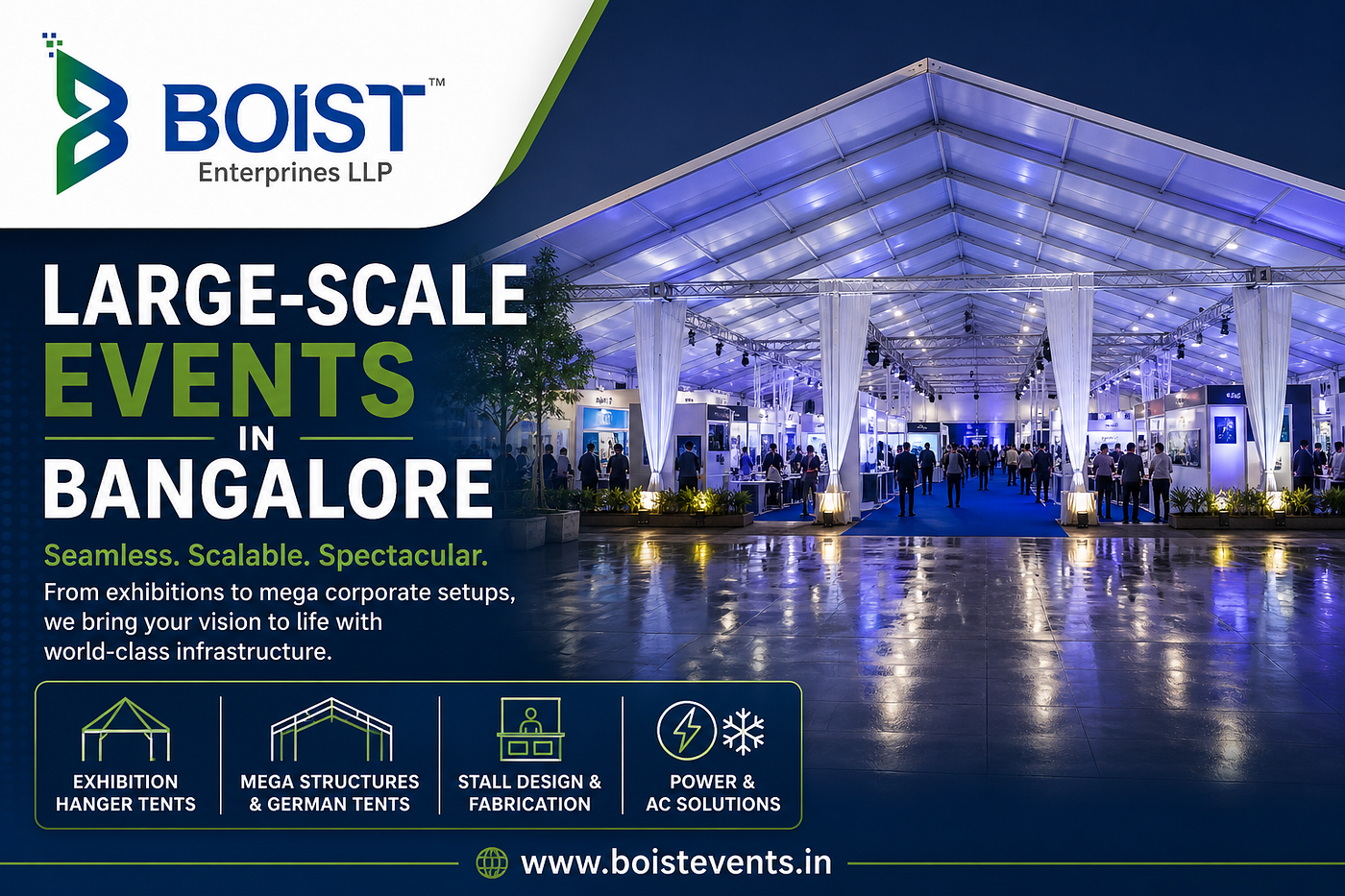 Planning a Large-Scale Event in Bangalore? Here’s the Complete Infrastructure Checklist