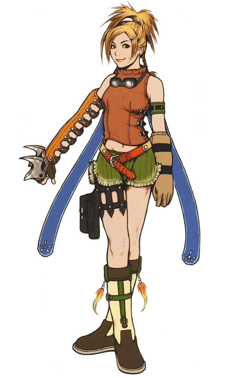 On Final Fantasy X: The Vibrant Fashions of Spira (Part 2: Main Characters), by Blake Walden