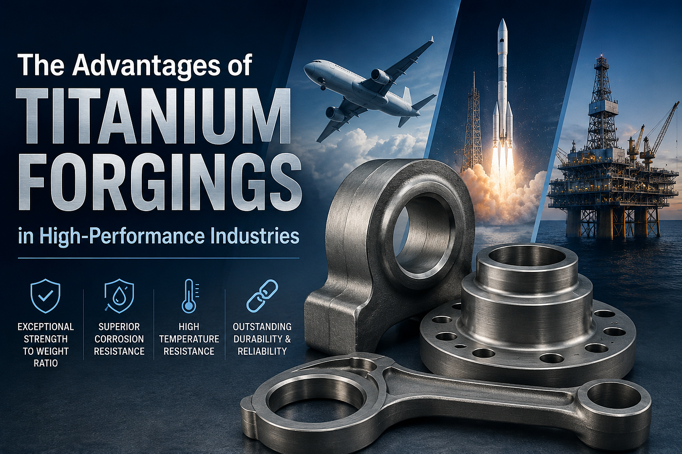 The Advantages of Titanium Forgings in High-Performance Industries